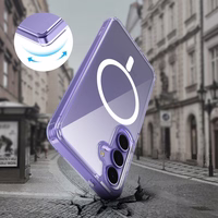 Tech-Protect FlexAir Hybrid MagSafe dėklas telefonui Samsung Galaxy S25 Edge - skaidrus