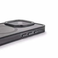 Wozinsky Blizgus dėklas telefonui su Mag Safe Samsung Galaxy S24 FE - juodas su blizgučiais