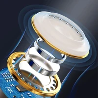 Dudao X1PROT įstatomos laidinės USB-C ausinės 1.2m - baltos