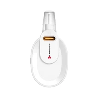 Išorinė baterija Forcell F-Energy Power Plug F5K3 PD 20W 5000 mAh su įmontuotu jungtimi USB C balta