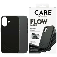 CARE by PanzerGlass Funkcinis FLOW Magnetinis dėklas telefonui iPhone 17 - Juodas