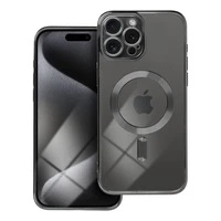 ELECTRO MAG COVER dėklas telefonui suderinamas su Magnetiniu IPHONE 15 Pro Max juodas