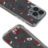 TEL PROTECT Kalėdinis skaidrus dėklas telefonui Iphone 14 Pro Dizainas 3
