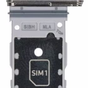 SIM kortelės laikiklis Samsung S928 S24 Ultra Dual Grey/Violet/Orange originalus (service pack)