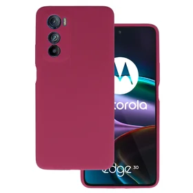 Dėklas silikoninis Lite Motorola Edge 30 (m) - raudonas (m)