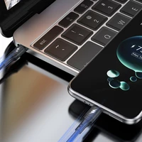 Dudao L3CC USB-C - USB-C 60W 2m pintas kabelis - juodas