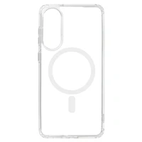 Akrilinis Magsafe dėklas Samsung Galaxy S25 Edge permatomas