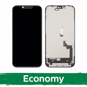 LCD ekranas suderinamas su iPhone 16e juodas (INCELL / Economy) /*Removable IC*/