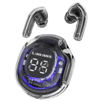 Acefast T8 TWS Bluetooth belaidės ausinės - juodos