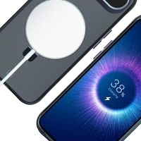 3mk Smoke magnetinis dėklas su stovu iPhone Air telefonui - juodas