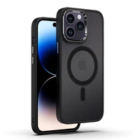 Tel Protect magnetinis anglies dėklas telefonui Iphone 13 Pro juodas