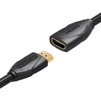 HDMI Vention prailgintuvas VAA-B06-B150, 1,5 m, 4K 30Hz (juodas)