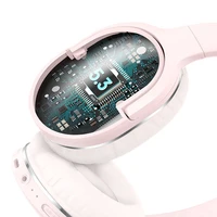 Belaidės ausinės Baseus Encok D02 PRO (rožinės)