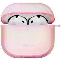 Uniq Iridescia AirPods 4 Hang Case - holo rožinė