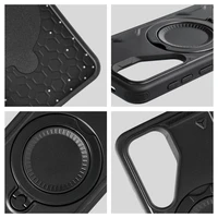 Dėklas FROST ARMOR SAMSUNG S25 Ultra juodas