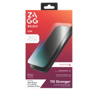 ZAGG InvisibleShield Glass XTR4 Graphene apsauginis stiklas su mėlynos šviesos filtru iPhone 15 Plus / 16 Plus