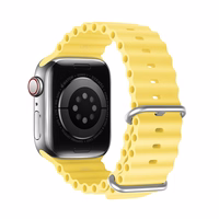 Apyrankė Dux Ducis OceanWave Series Apple Watch 38/40/41mm Yellow