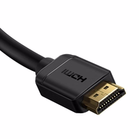 Baseus HDMI 2.0 kabelis 4K 60 Hz 3D HDR 18 Gbps 2 m juodas (CAKGQ-B01)