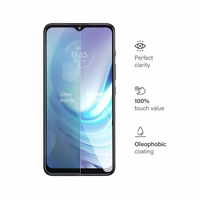 Apsauginis stiklas (m) - mėlynas Motorola G50