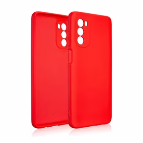 Beline Dėklas Silicone Motorola Moto G82 5G raudonas