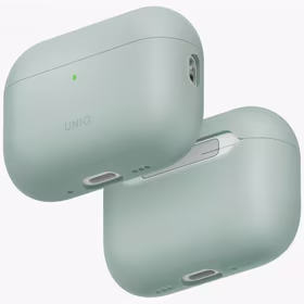 Uniq Lino silikoninis dėklas AirPods Pro 3 - žalias