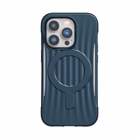 Raptic X-Doria Clutch dėklas iPhone 14 Pro su Magnetine galinė mėlyna danga