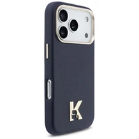 KARL LAGERFELD case for IPHONE 17 Pro Max compatible with MagSafe KLHMP17X5PGFKHGB (PU FW W/ KHead Logo) blue