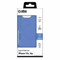 SBS Instinct Mag dėklas iPhone 16e / 17e suderinamas with MagSafe - mėlynas