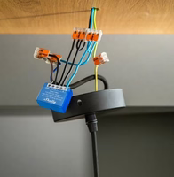 Shelly Qubino Wave 1 Mini LR Išmanusis jungiklis  Z-Wave Mėlyna