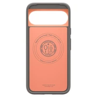 Spigen Nano Pop Mag MagSafe dėklas telefonui Google Pixel 10 / 10 Pro - pilkas ir oranžinis