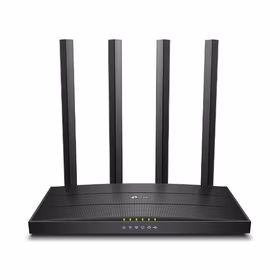 TP-Link Archer C6U belaidis maršrutizatorius Gigabitinis eternetas Dviguba juosta (2,4 GHz / 5 GHz) Juoda