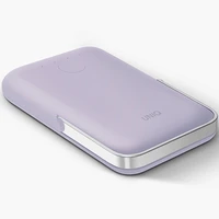 Magnetinė išorinė baterija Uniq Hoveo 5000mAh USB-C 20W PD (violetinė)