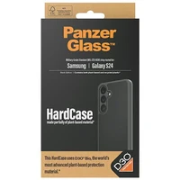 PanzerGlass HardCase su D3O® Bio ir karinio lygio sertifikatu Samsung Galaxy S24 - skaidrus ir juodas