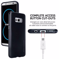 Mercury I-Jelly - dėklas Samsung Galaxy S8+ (juodas)