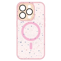 Tel Protect Magnetinis Splash Matinis dėklas telefonui iPhone 15 Plus šviesiai rožinis