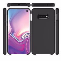 Beline Dėklas Silicone Samsung S10 Plus juodas