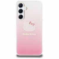 Hello Kitty IML Gradientinis Electrop Kitty Head dėklas telefonui skirtas Samsung Galaxy A55 - rožinis