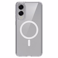 Dėklas Dux Ducis Clin Magsafe Samsung S937 S25 Edge skaidrus