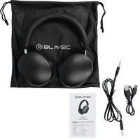 Blavec Ant ausų Bluetooth Ausinės BO-13 Bass Aceonix ANC (BO13-B) juodos