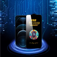 Universalus apsauginis stiklas 9D OneFit AI-58 6,7"