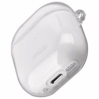 Uniq Glase dėklas AirPods 4 - permatomas