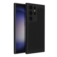 BREEZY dėklas telefonui SAMSUNG S23 Ultra juodas