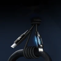 Wozinsky WUCLC1 Lightning - USB-C kabelis 36W 480Mb/s 1m - juodas