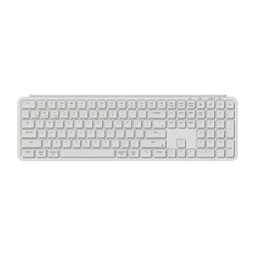 Ultra Slim Keychron B6 Pro 2.4G belaidė klaviatūra (balta) [B6P-K8]