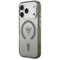 GUESS dėklas telefonui IPHONE 17 Pro su MagSafe suderintas (IML gradientas su trikampio logotipu) - khaki