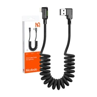 USB į Lightning kabelis Mcdodo CA-7300, kampuotas, 1.8m (juodas)