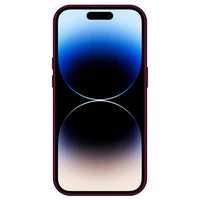Dėklas telefonui Tel Protect Kickstand su kamera stiklu (objektyvu) Iphone 12 Pro bordo
