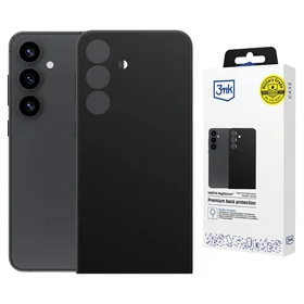 3mk Hardy MagSilicone dėklas telefonui Samsung Galaxy S24 - juodas