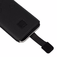 WONDER Deko dėklas (Dydis XXL) Samsung S25 Ultra/S24 Ultra/M35/M23/A16 5G/Xiaomi Redmi 14C juodas