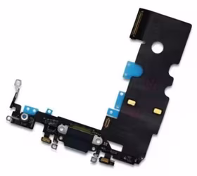 Lanksčioji jungtis skirta iPhone SE 2020/SE 2022 įkrovimo kontaktų, su mikrofonu Black originali (used Grade A)